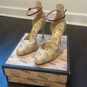 Authentic Gucci Maison De L'Amour Summer/Spring 2018 Brand New Heels - Size 38